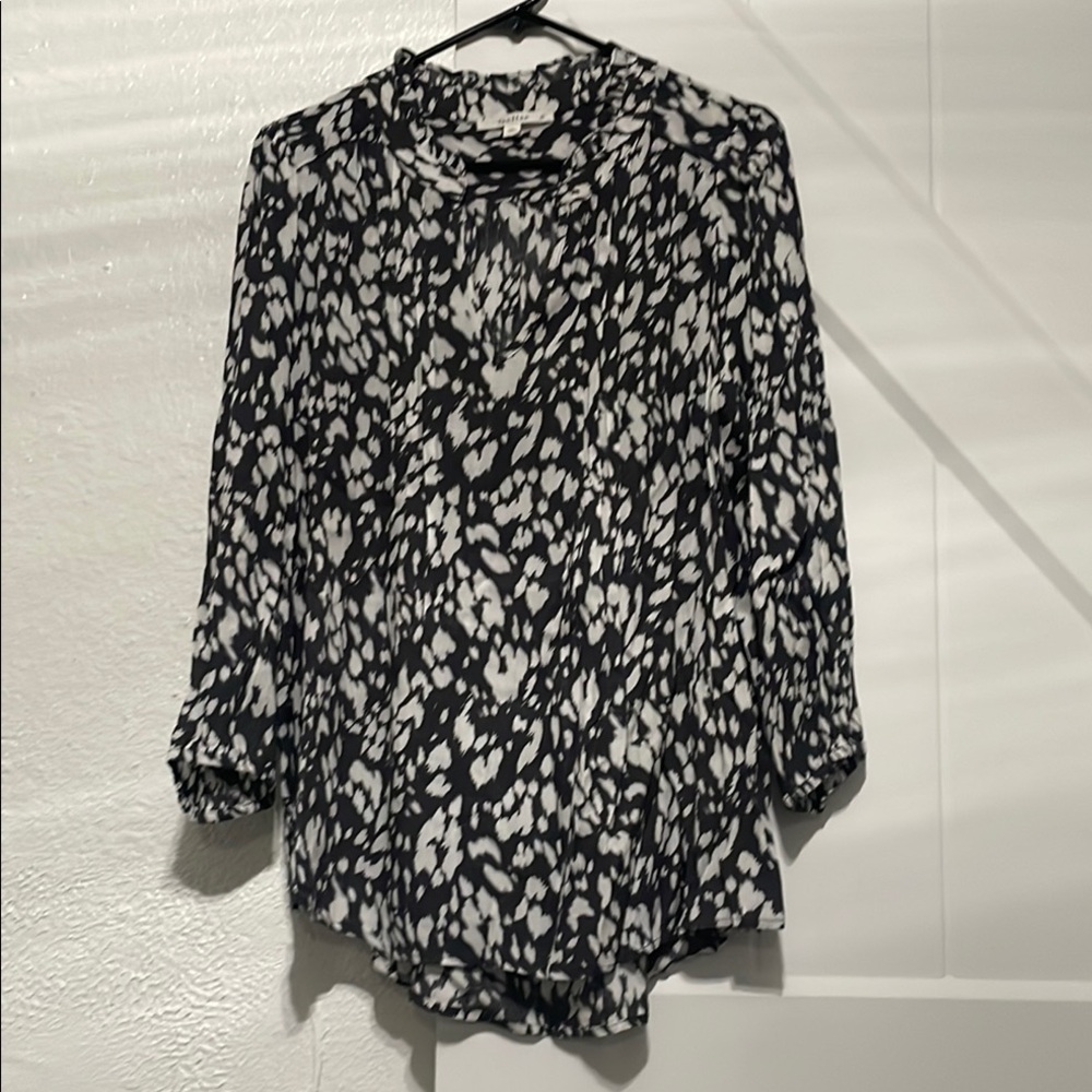 Black and White Women's Top